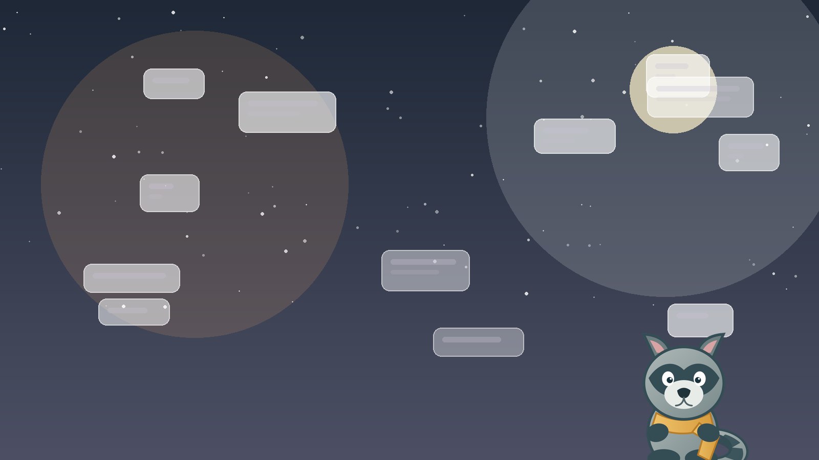 Autumn moon, ravens and glowing lanterns representing rare spooky boy names